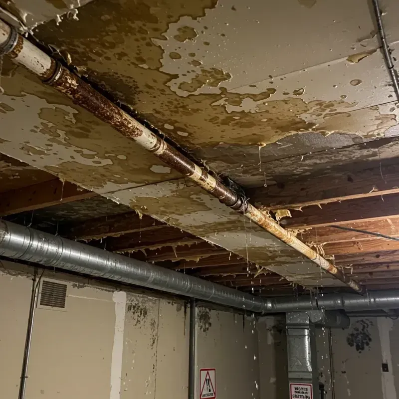 Ceiling Water Damage Repair in Howards Grove, WI